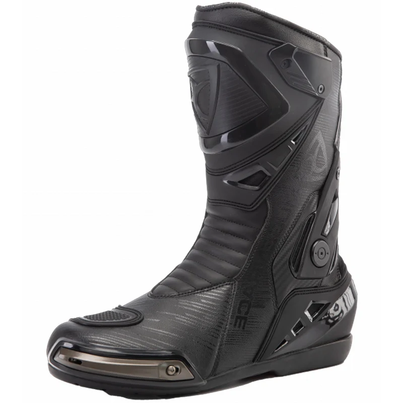 MUGENRACE BOT-MNR-2390 Phantom Plus Botas De Moto Negro