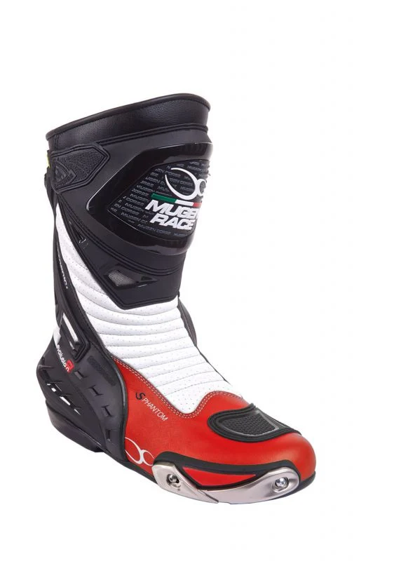 MUGENRACE BOT-MNR-1490 BOTAS SPHANTOM 2 NEGRO ROJO BLANCO