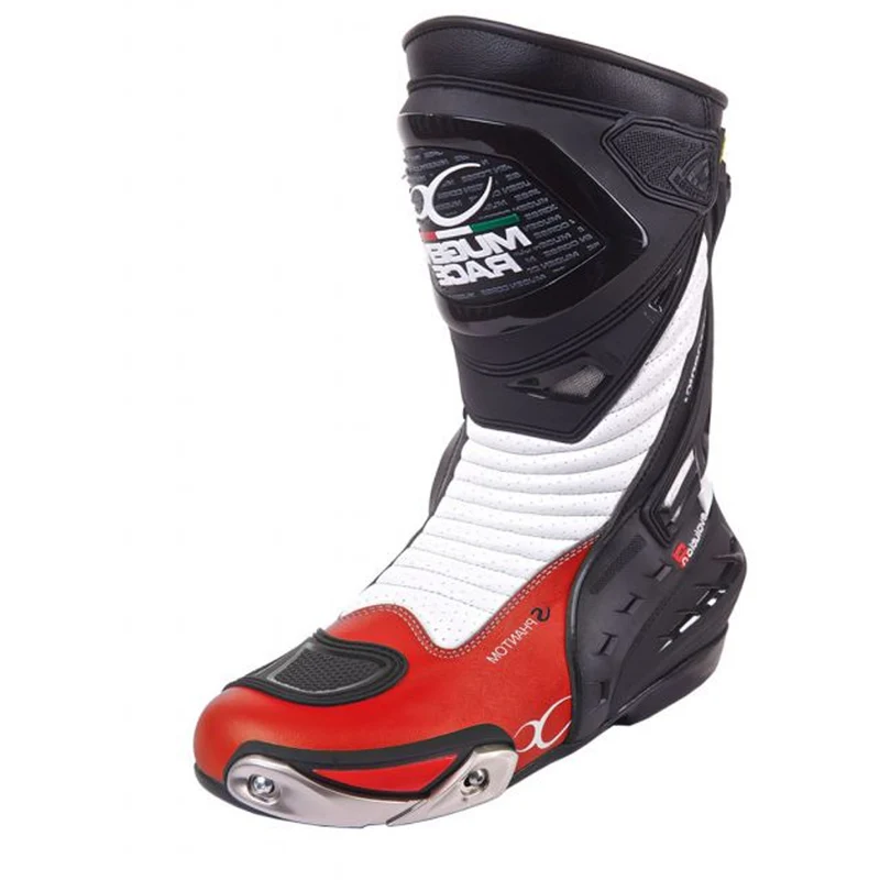MUGENRACE BOT-MNR-1490 BOTAS SPHANTOM 2 NEGRO ROJO BLANCO