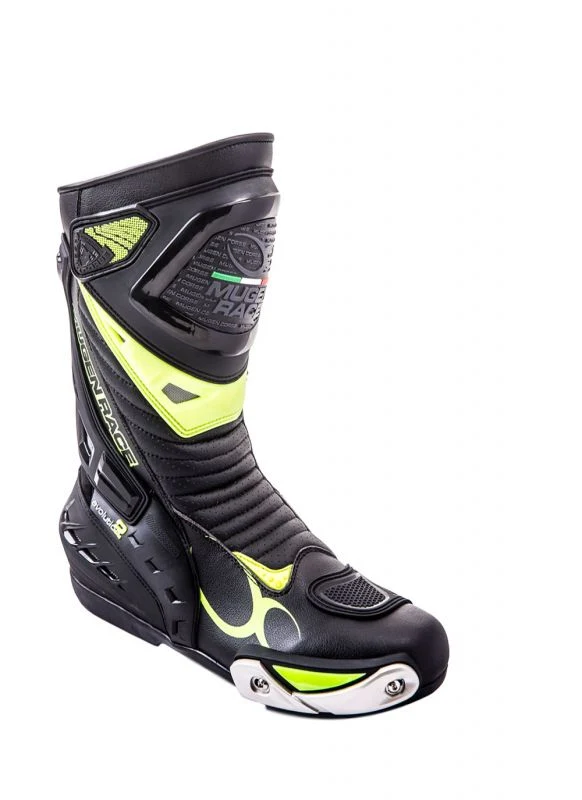 MUGENRACE BOT-MNR-1490 BOTAS SPHANTOM 2 NEGRO AMARILLO