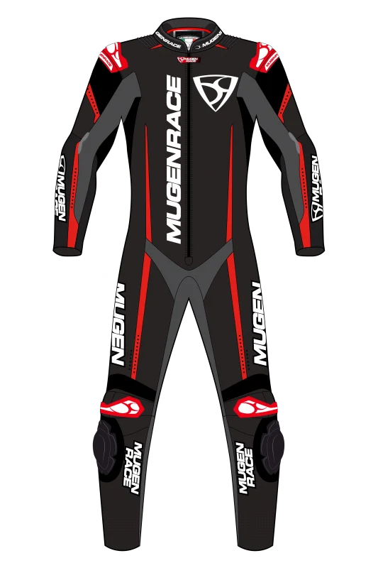 MUGENRACE LS1 MNR-1901 Assassino Traje Cuero Niño Negro Blanco Rojo