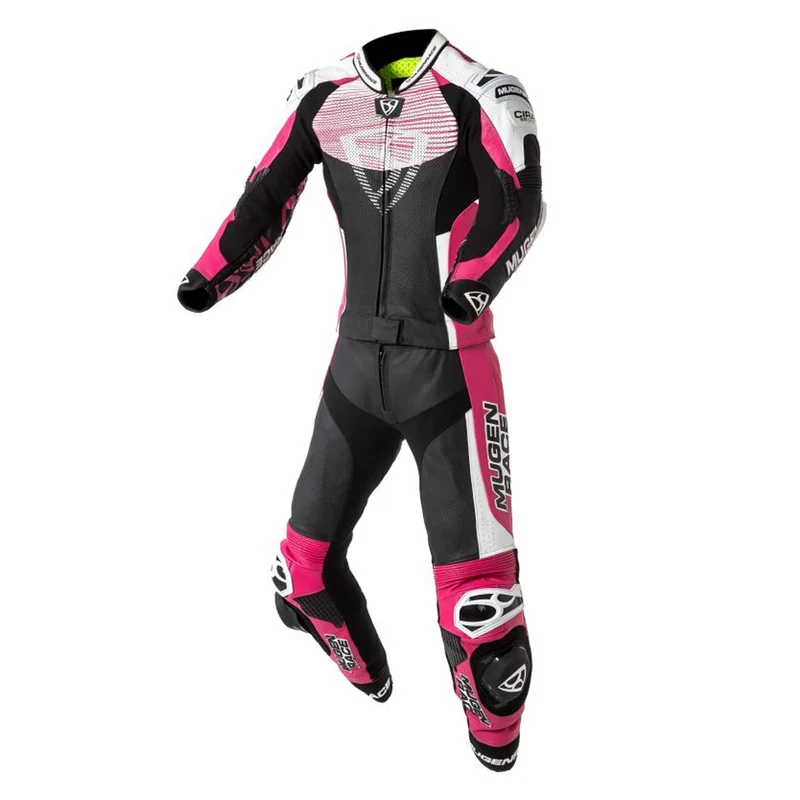 MUGENRACE MNR-2108 CIRA-SR Due Traje Cuero Mujer rosa Blanco