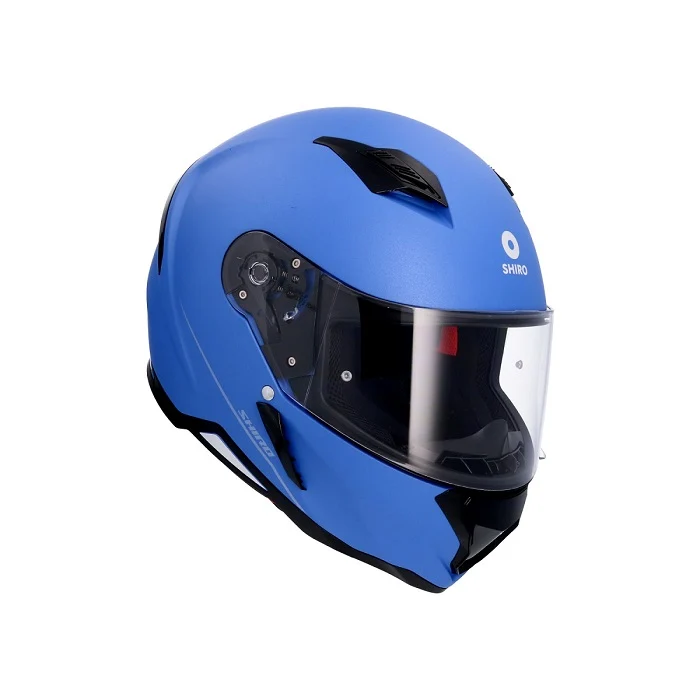 SHIRO CASCO SH-890 HUNTER MONOCOLOR AZUL