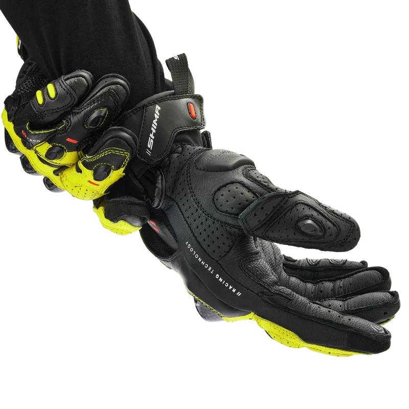SHIMA XRS-3 GUANTES DE MOTO HOMBRE FLUO