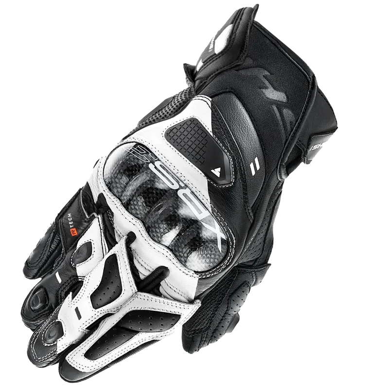 SHIMA XRS-3 GUANTES DE MOTO HOMBRE NEGRO BLANCO
