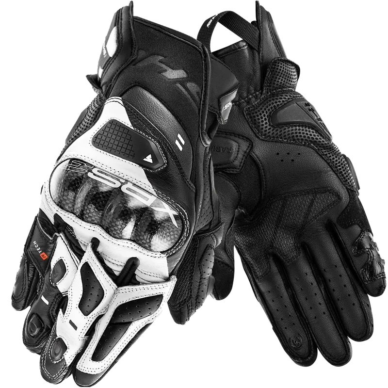 SHIMA XRS-3 GUANTES DE MOTO HOMBRE NEGRO BLANCO