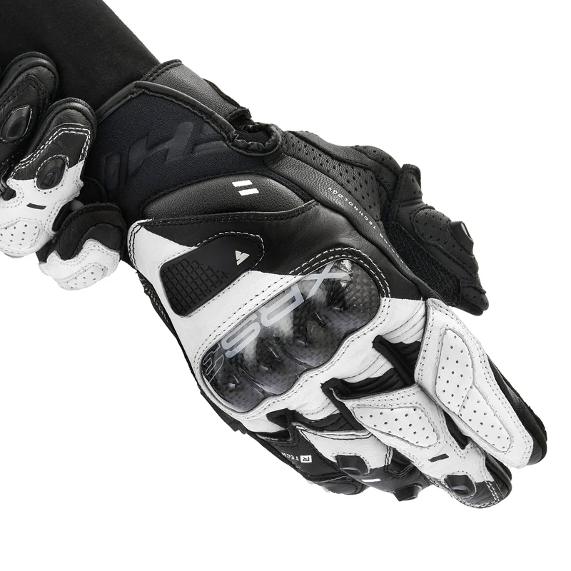SHIMA XRS-3 GUANTES DE MOTO HOMBRE NEGRO BLANCO