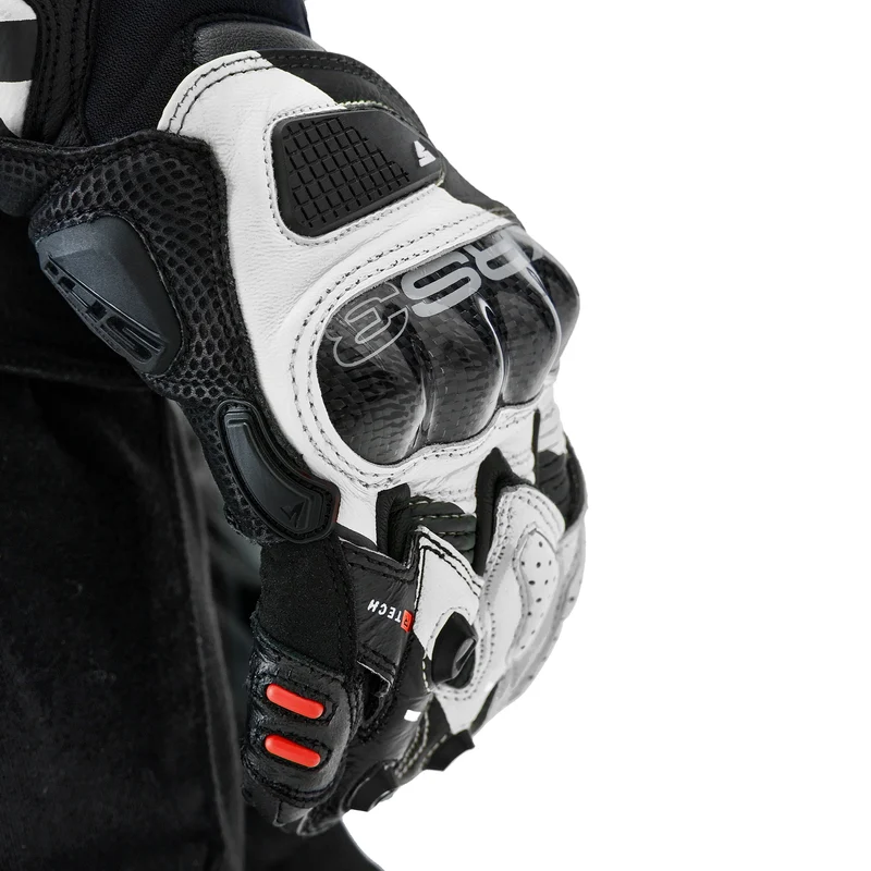 SHIMA XRS-3 GUANTES DE MOTO HOMBRE NEGRO BLANCO