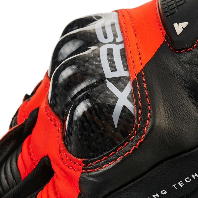 SHIMA XRS-3 GUANTES DE MOTO HOMBRE NEGRO ROJO