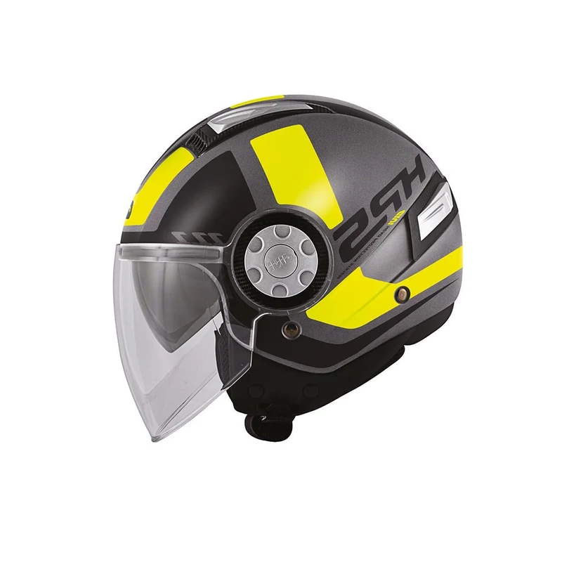 GIVI CASCO JET-R 111/AIR JET-R.D/CLASS MATE TITANIO NEGRO AMARILLO