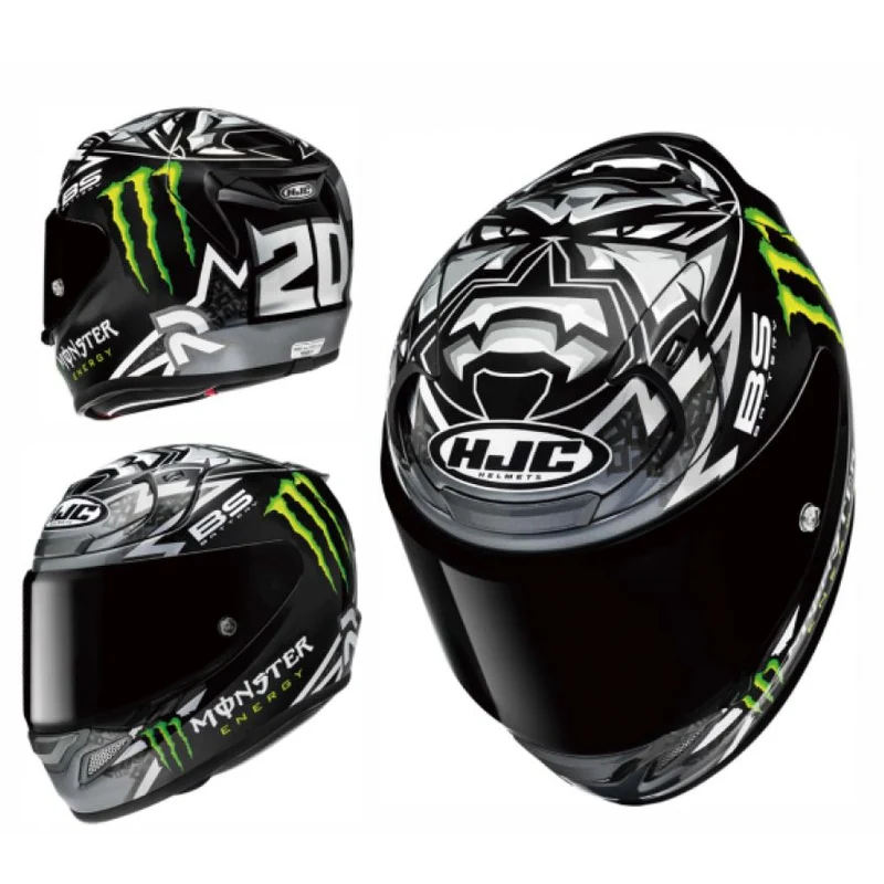 HJC RPHA 12 QUARTARARO REPLICA MC5 BLACK