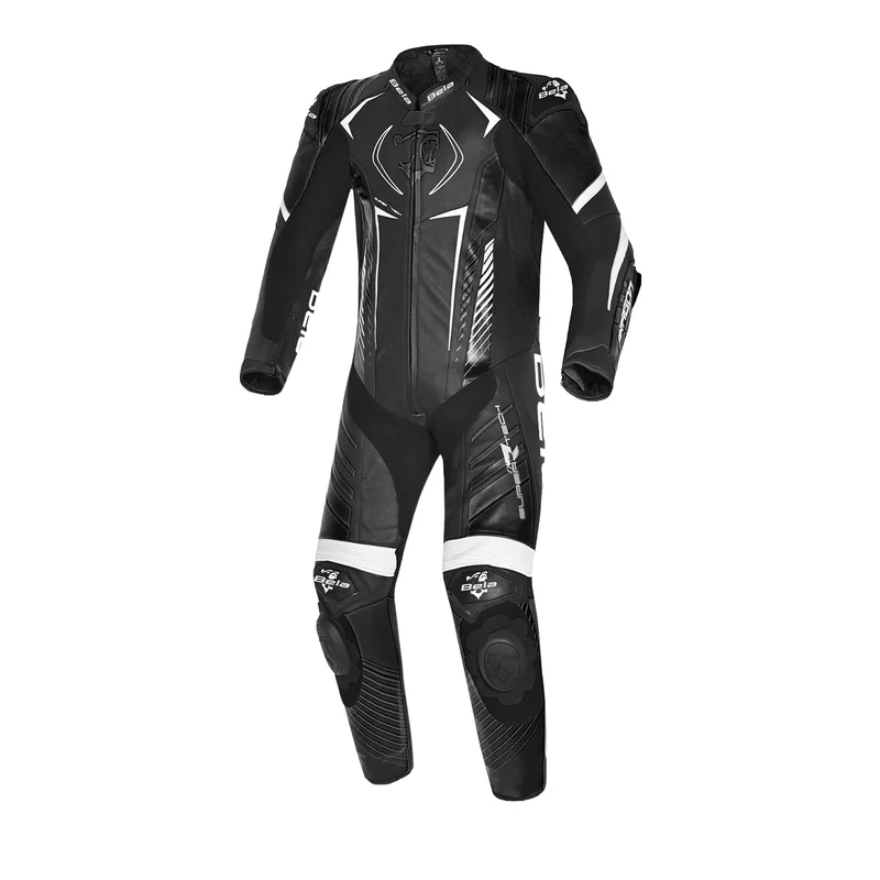 BELA ARAGON 1 PC MONO DE MOTO HOMBRE NEGRO