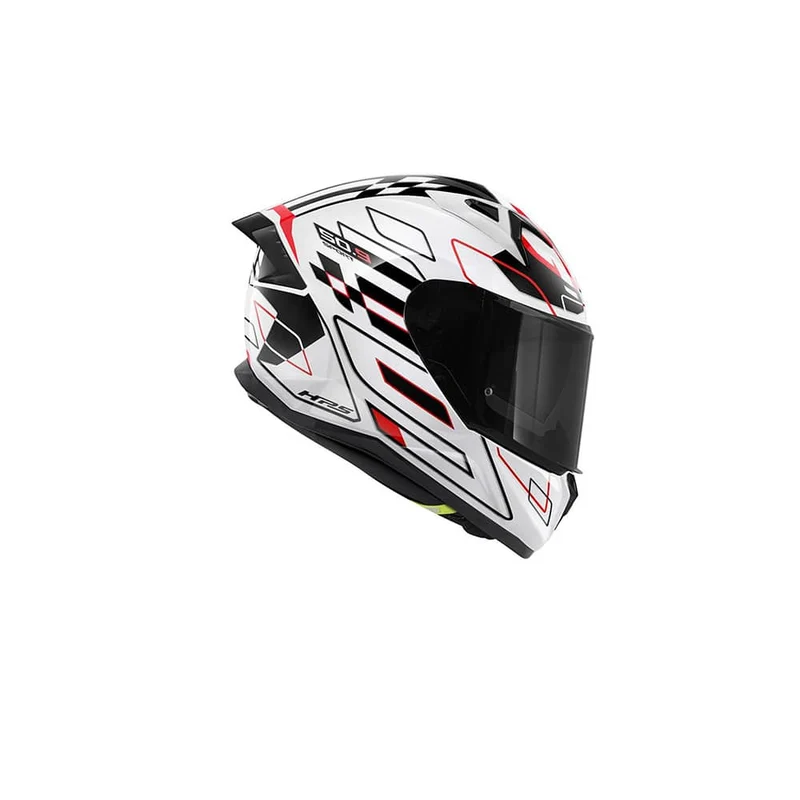 GIVI -CASCO FULL 50.9 /ASSAULT C/PLBLANCO/NEGRO/ROJO (SABW)