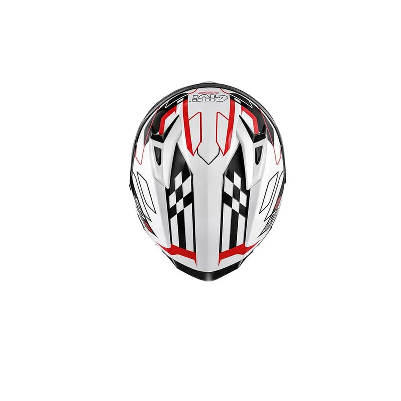 GIVI -CASCO FULL 50.9 /ASSAULT C/PLBLANCO/NEGRO/ROJO (SABW)