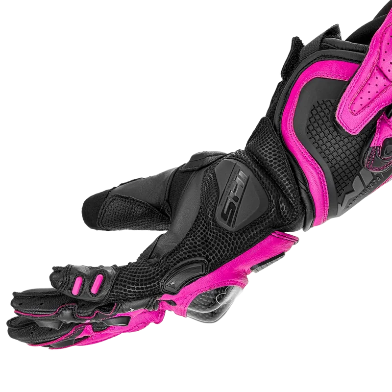 SHIMA RS-3 GUANTES DEPORTIVOS NEGRO MUJER ROSA