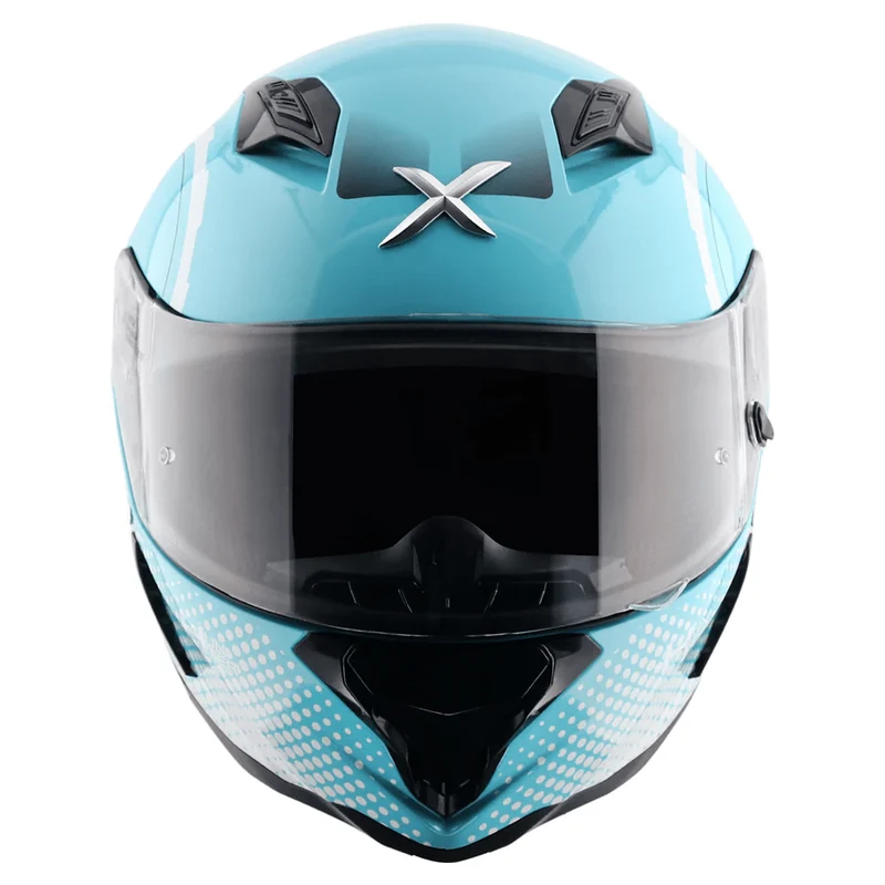 AXOR HUNTER SPEAR CASCO INTEGRAL DE MOTOCICLETA AZUL