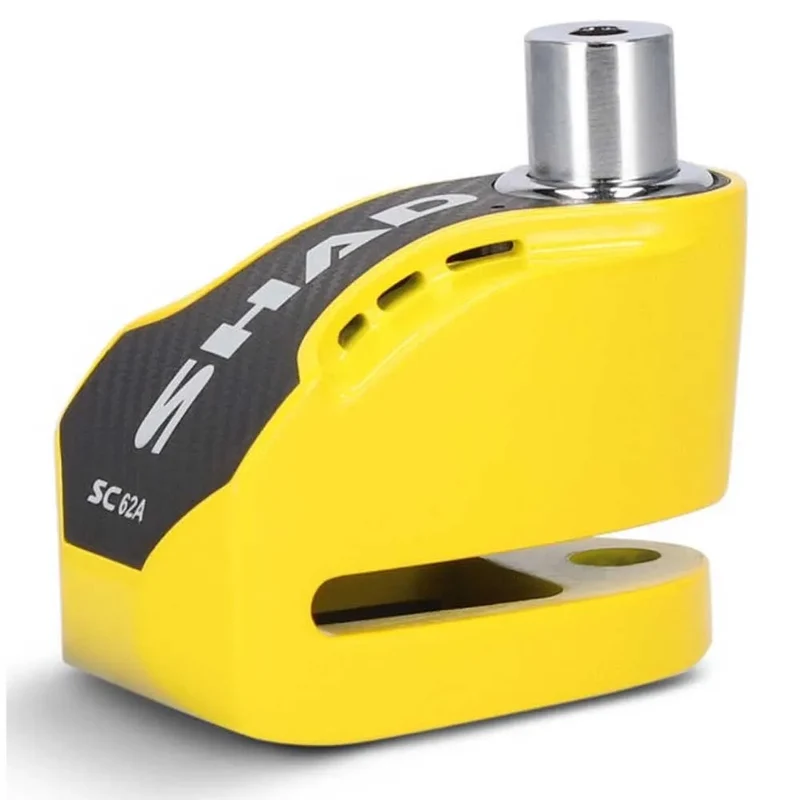 SHAD DISC LOCK SC62A (ALARM) AMARILLO VERSION PIN 10mm