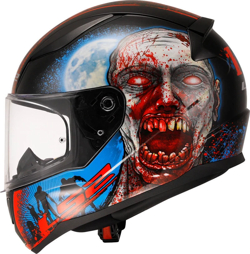 LS2 FF353 RAPID II ZOMBIE BLACK RED-06