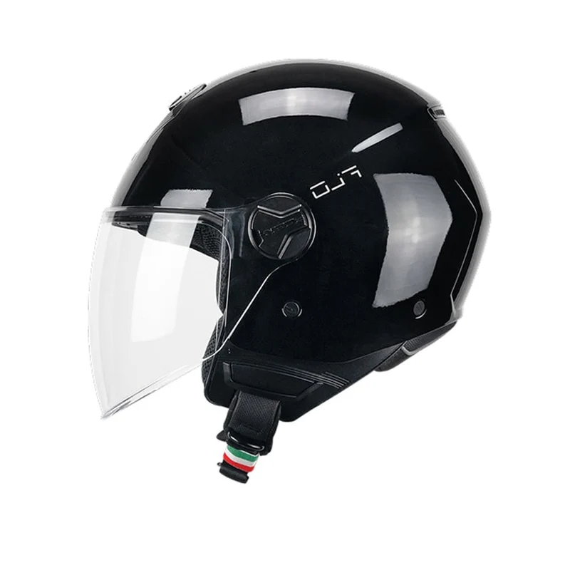 CGM 167A FLO MONO Abierto Jet Casco Negro