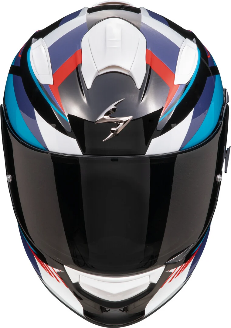 SCORPION CASCOS INTEGRALES EXO-491 ABILIS NEGRO AZUL ROJO