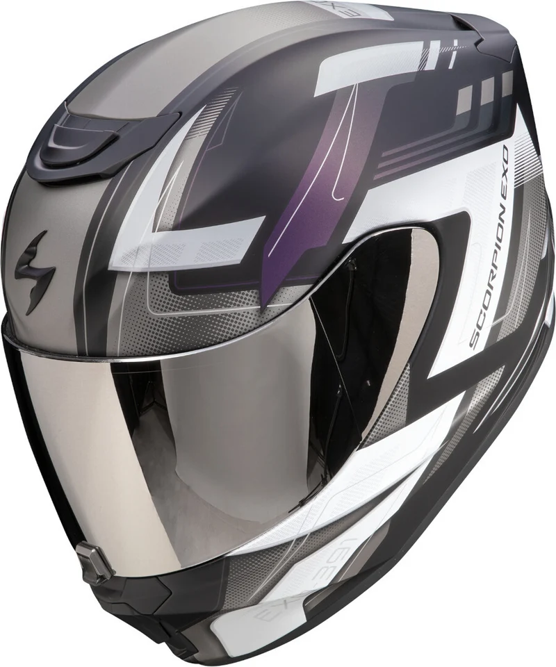 SCORPION CASCOS INTEGRALES EXO-391 CAPTOR NEGRO MATE CAMALEÓN