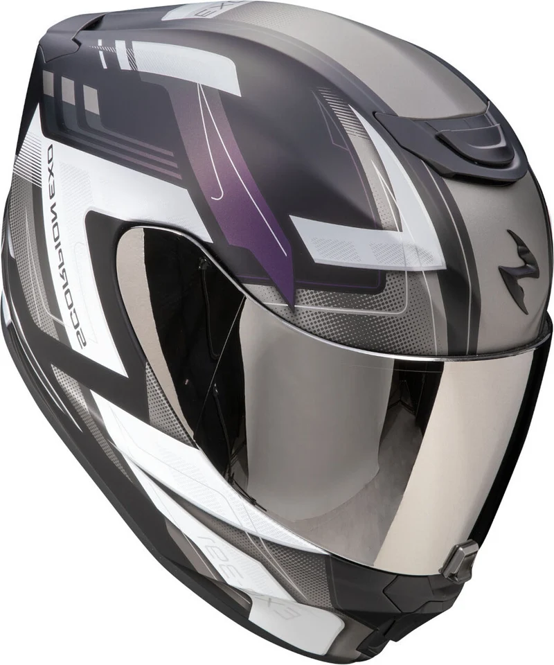 SCORPION CASCOS INTEGRALES EXO-391 CAPTOR NEGRO MATE CAMALEÓN