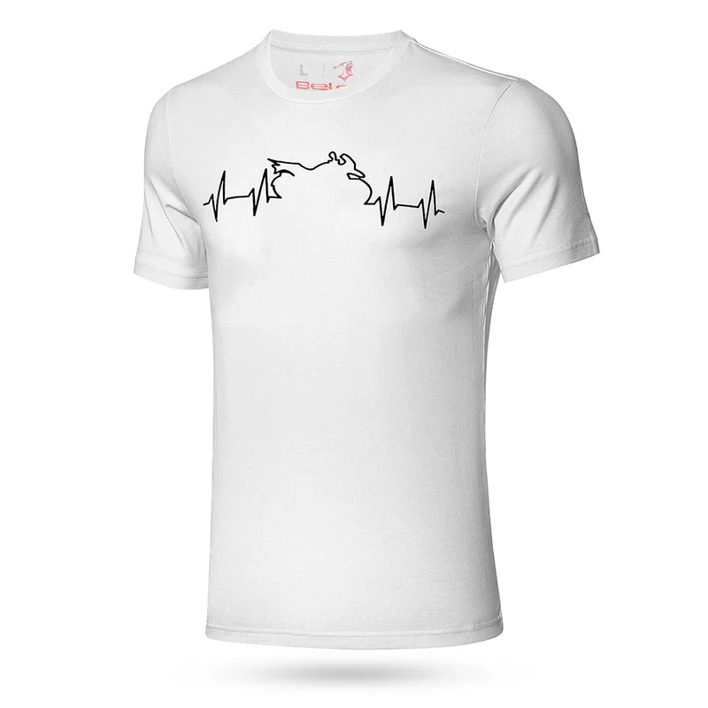 BELA ROUND NECK T-SHIRT MAN WHITE