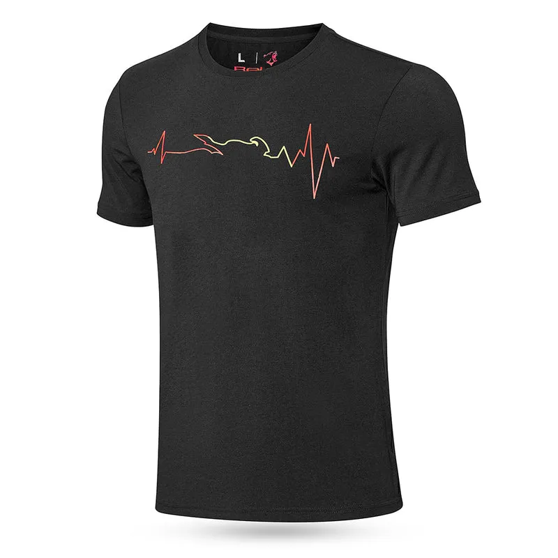 BELA ROUND NECK T-SHIRT MAN BLACK