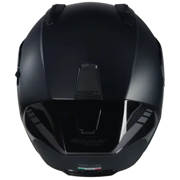 NOLAN N60-6 Sport ARGENTO 333 motocicleta casco nero argento
