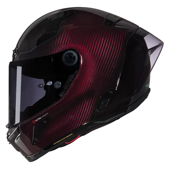 NOLAN X-804 RS ULTRA CARBON LIQUIDO 326 Integral Casco Rosso