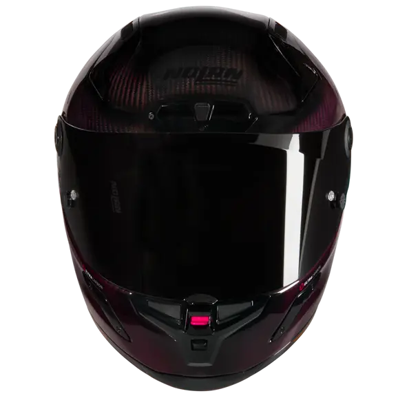 NOLAN X-804 RS ULTRA CARBON LIQUIDO 326 Integral Casco Rosso