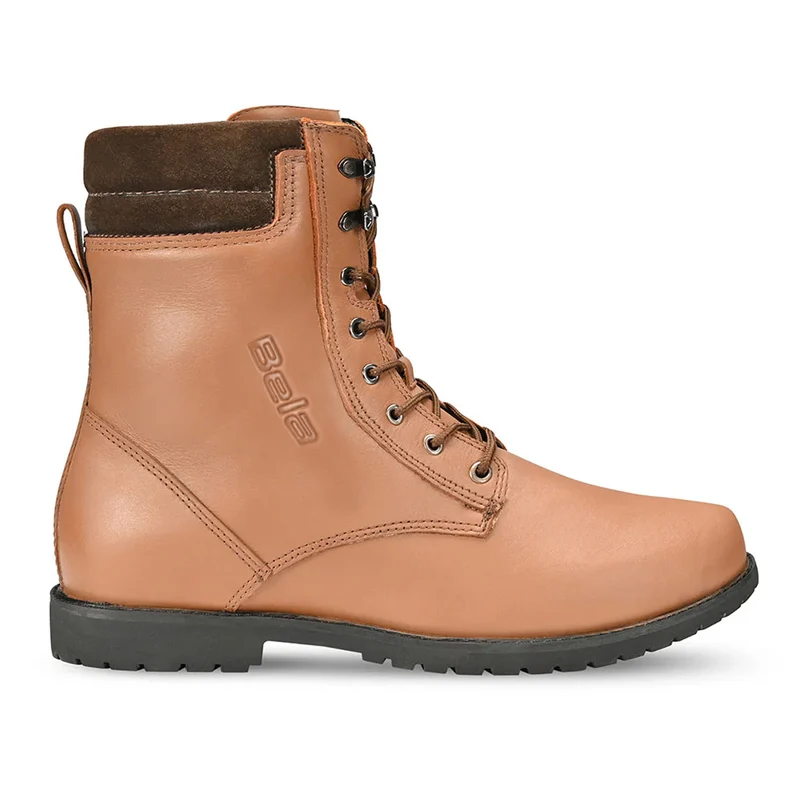 BELA LEGACY BOTAS DE MOTO DE TOURING PIEL MARRON