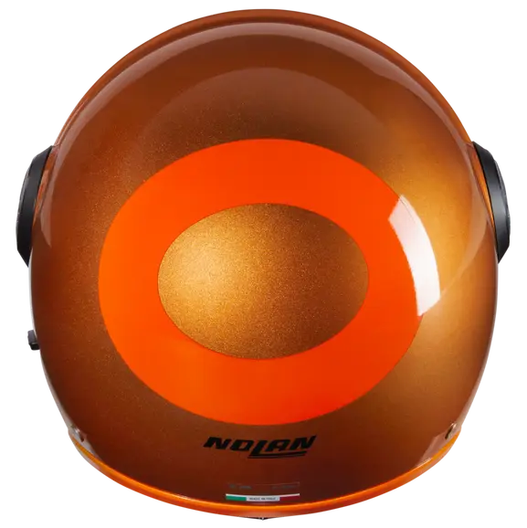 NOLAN N21 VISOR OCIO 348 Jet Casco Ocra Arancione