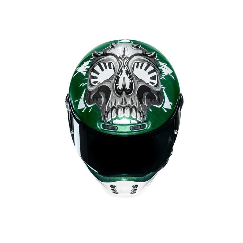 HJC V10 CRANIA MC4 Moto Estilo Retro Integral Casco