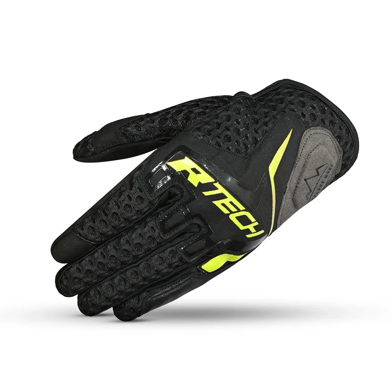 R-TECH RIDE PRO VERANO GUANTES DE MOTO HOMBRE AMARILLO