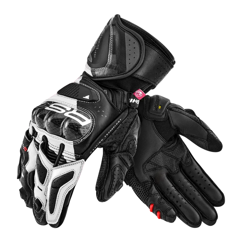 SHIMA RS-3 GUANTES DEPORTIVOS NEGRO MUJER BLANCO