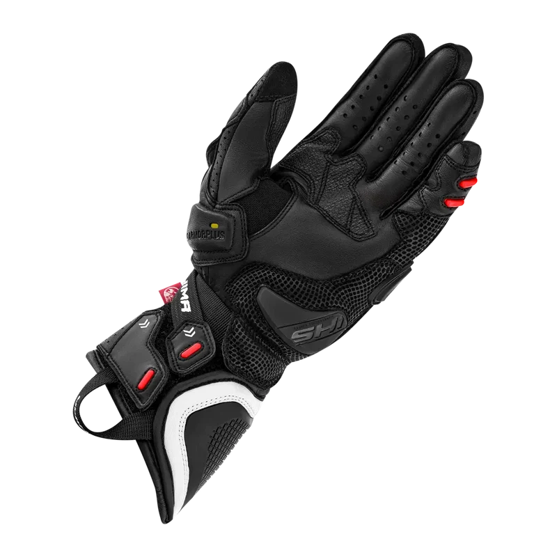 SHIMA RS-3 GUANTES DEPORTIVOS NEGRO MUJER BLANCO