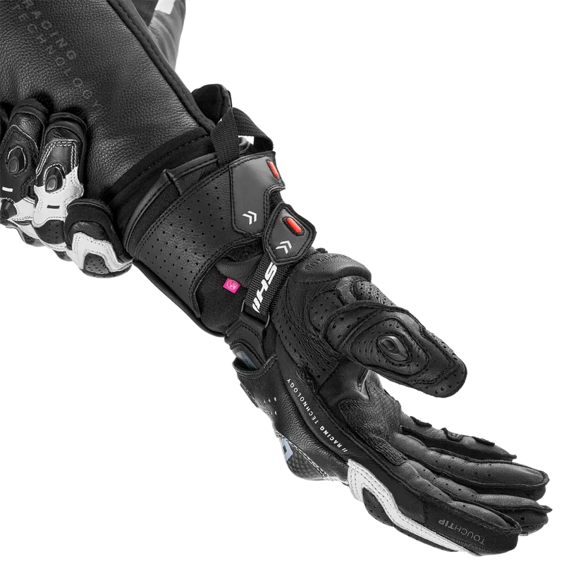 SHIMA RS-3 GUANTES DEPORTIVOS NEGRO MUJER BLANCO