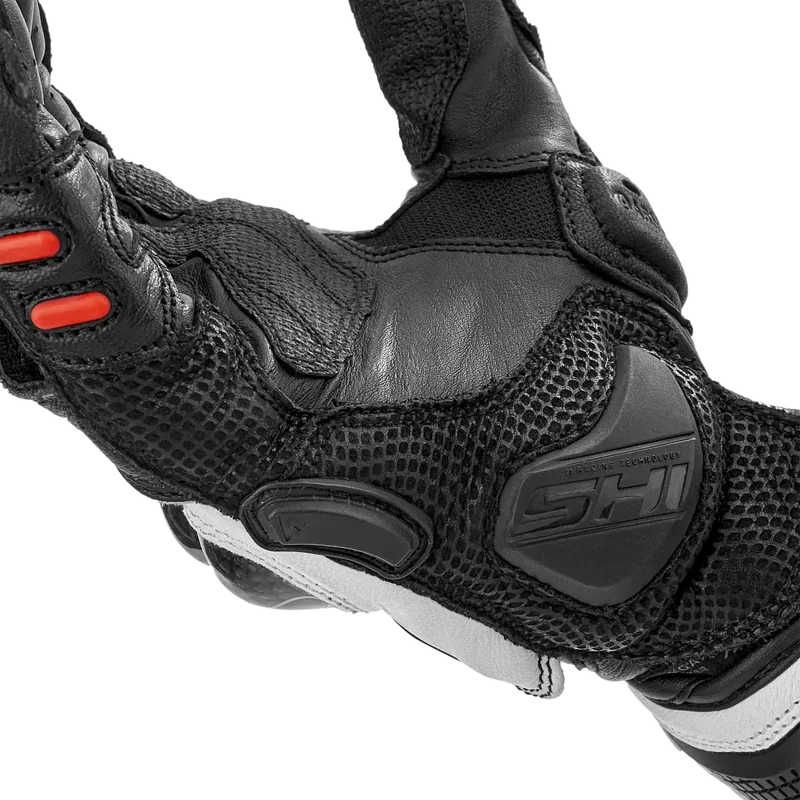 SHIMA RS-3 GUANTES DEPORTIVOS NEGRO MUJER BLANCO
