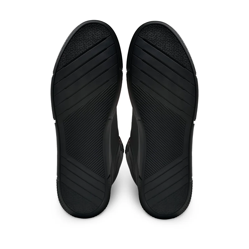 SHUA ODDIN URBANA BOTAS DE MOTO HOMBRE NEGRO ROJO