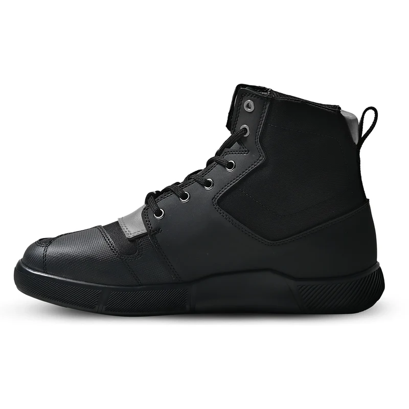 SHUA ODDIN URBANA BOTAS DE MOTO HOMBRE NEGRO GRIS