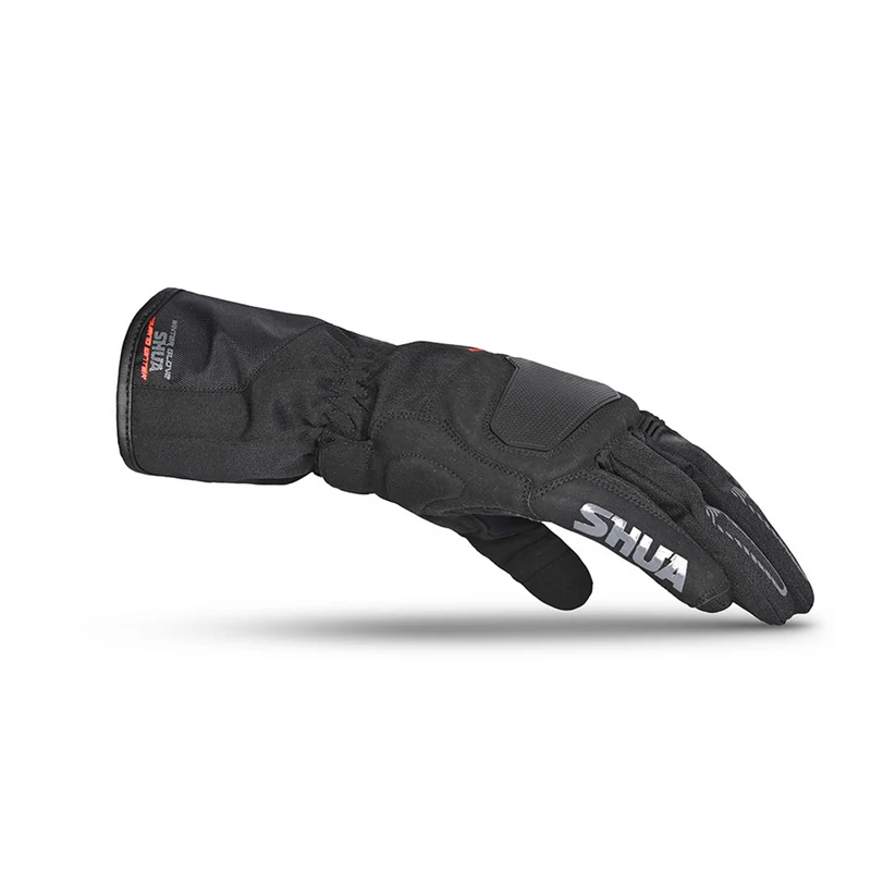 SHUA SNOW SEAL GUANTES DE MOTO INVERNO NEGRO ROJO