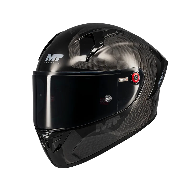 MT KRE PLUS S CARBON PURE CASCO DE MOTO A1 BRILLO
