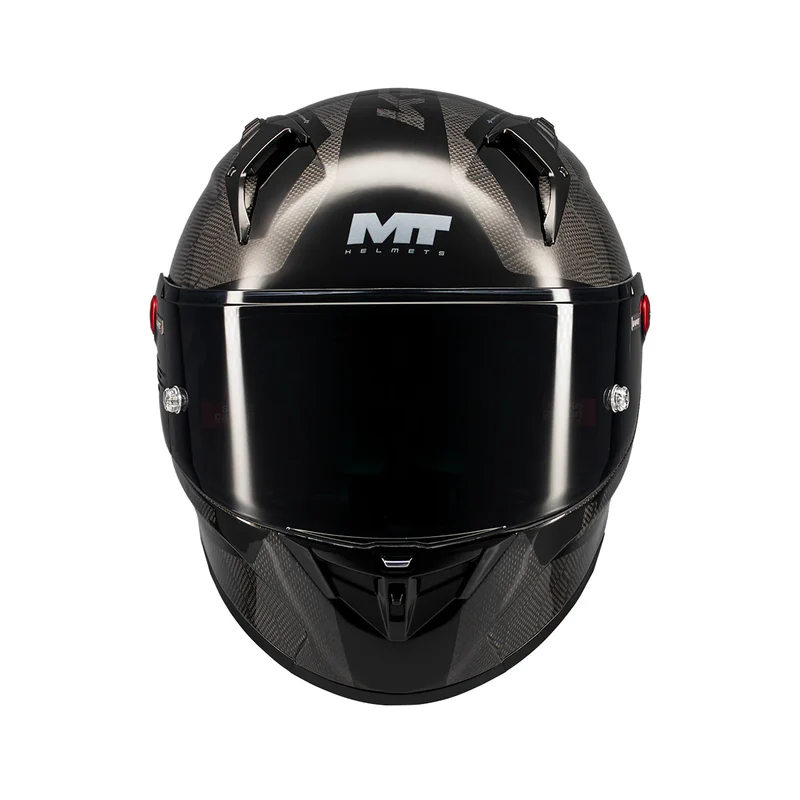 MT KRE PLUS S CARBON PURE CASCO DE MOTO A1 BRILLO