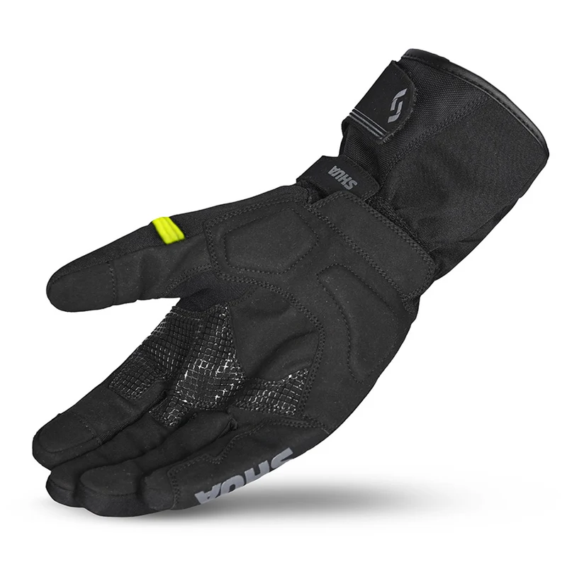 SHUA SNOW SEAL GUANTES DE MOTO INVERNO NEGRO AMARILLO