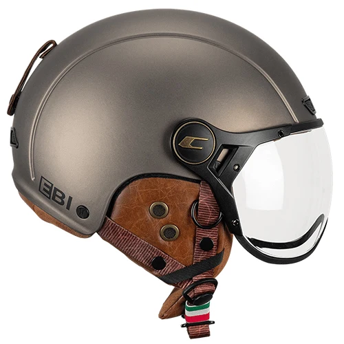 CGM 801V EBI VINTAGE Abierto Casco Gris Paloma Satinado
