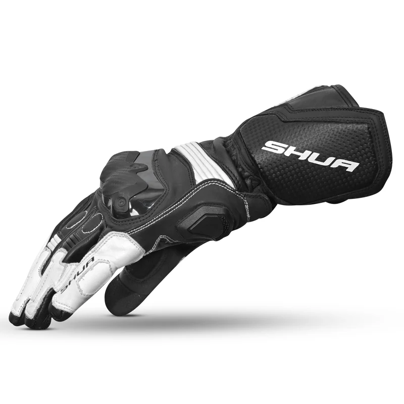 SHUA RANGER PRO GUANTES DE MOTO NEGRO BLANCO