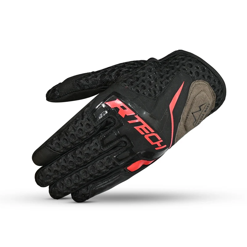 R-TECH RIDE PRO VERANO GUANTES DE MOTO HOMBRE ROJO