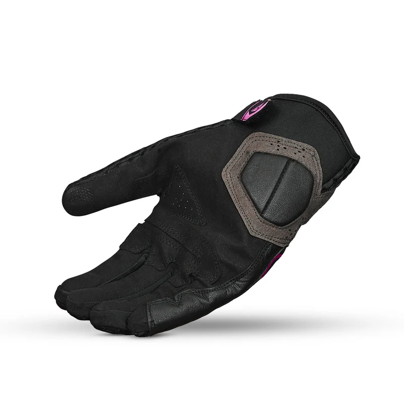 R-TECH RIDE PRO VERANO GUANTES DE MOTO MUJER NEGRO FUSCHIA
