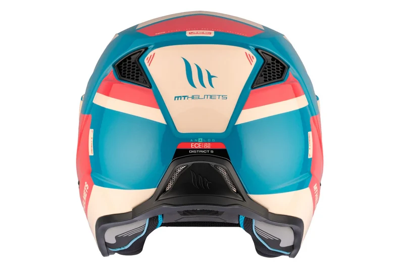 MT DISTRICT SV S ANALOG CASCO DE MOTO D7 BRILLO